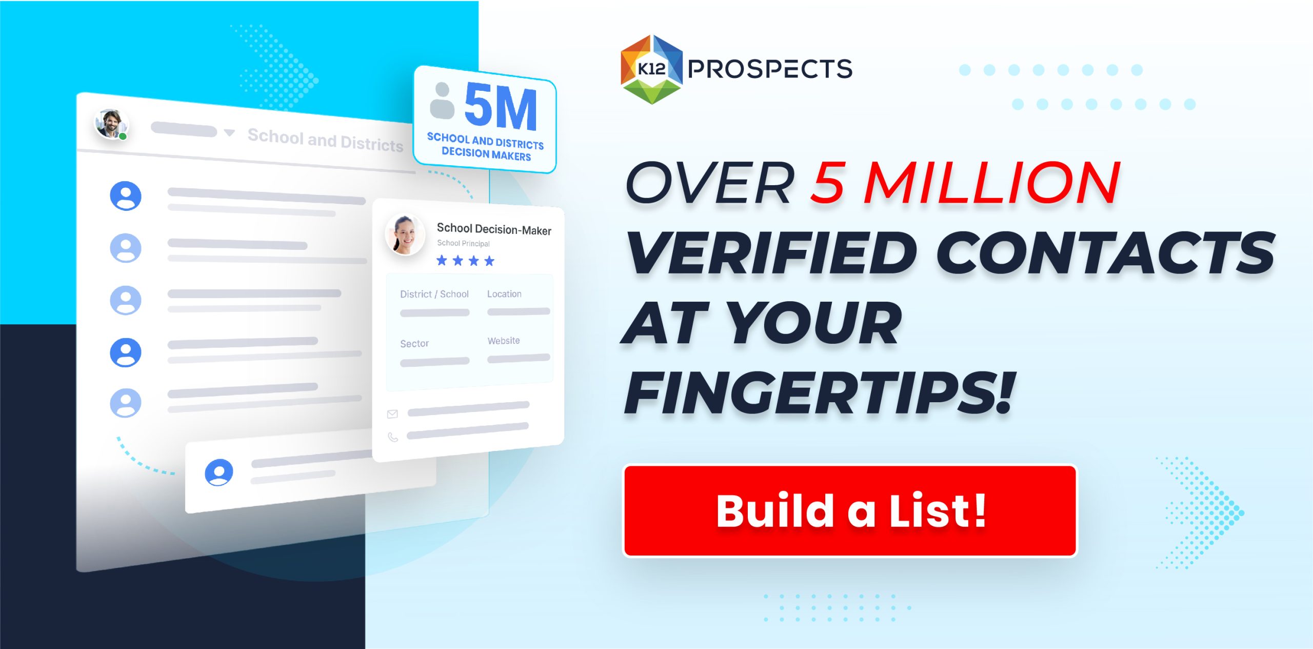 Over 5 Million Verified Contacts at Your Fingertips